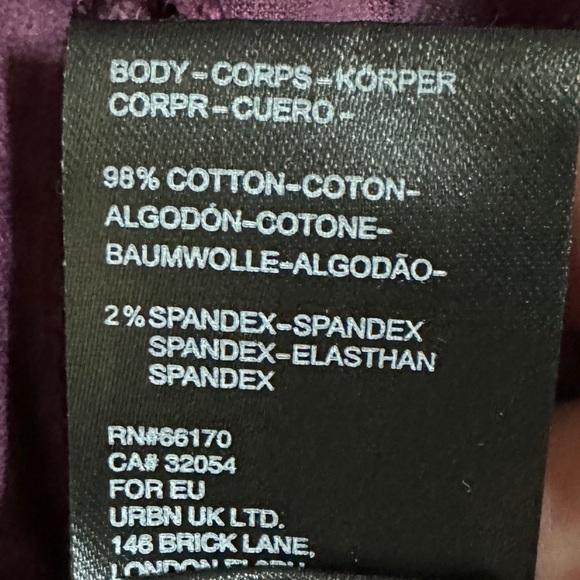 NWT Free People Women’s ‘In My Feelings’ Crop Bootcut Velvet Purple Pants Size S - Picture 10 of 11